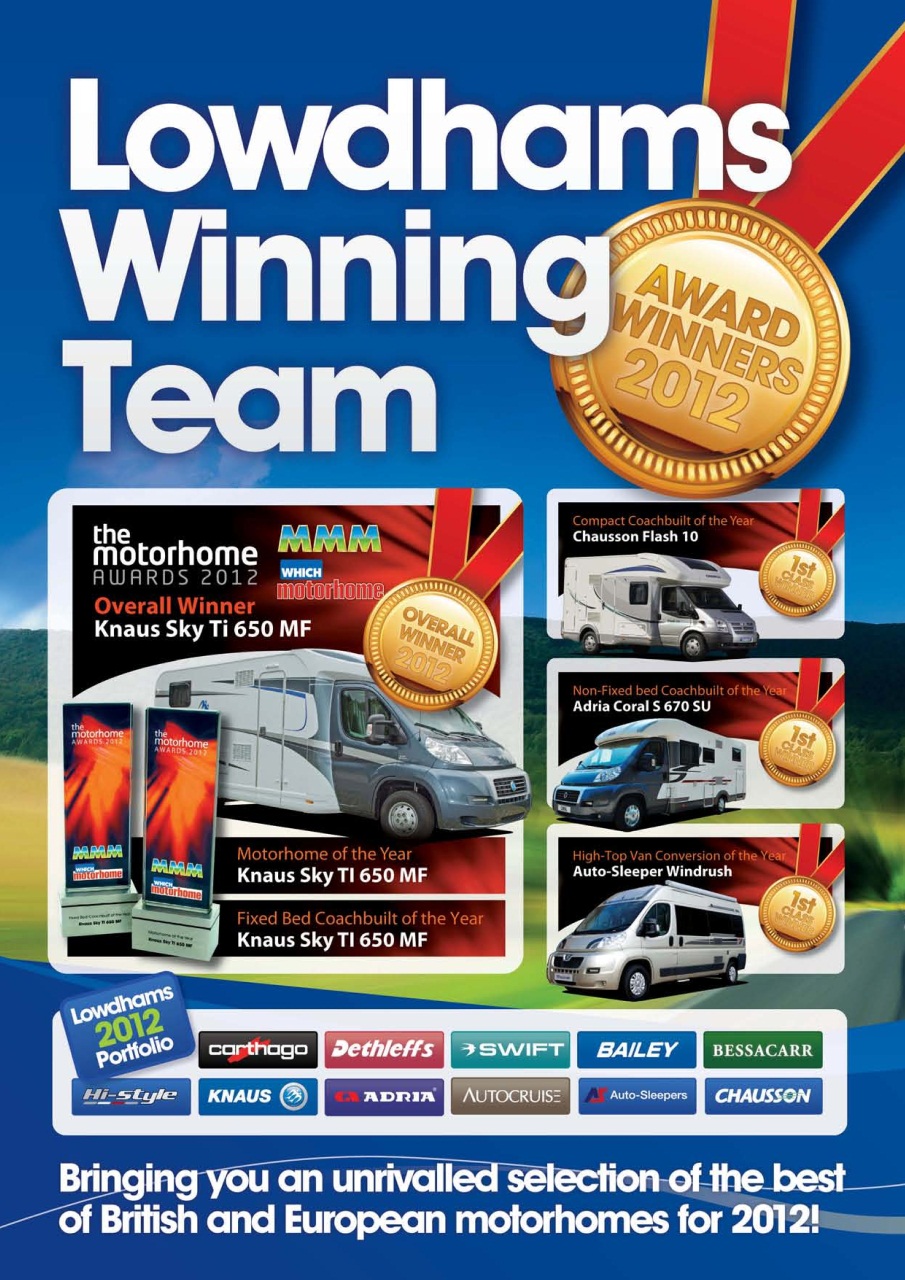 What Motorhome magazine Preview Pages