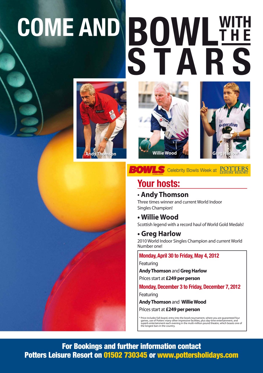 Bowls International Preview Pages