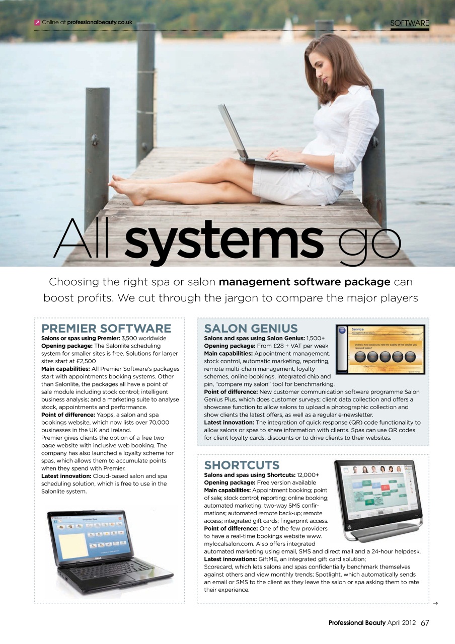 Professional Beauty Preview Pages