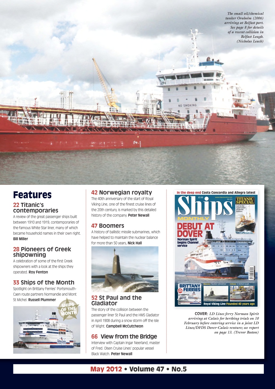 Ships Monthly Preview Pages