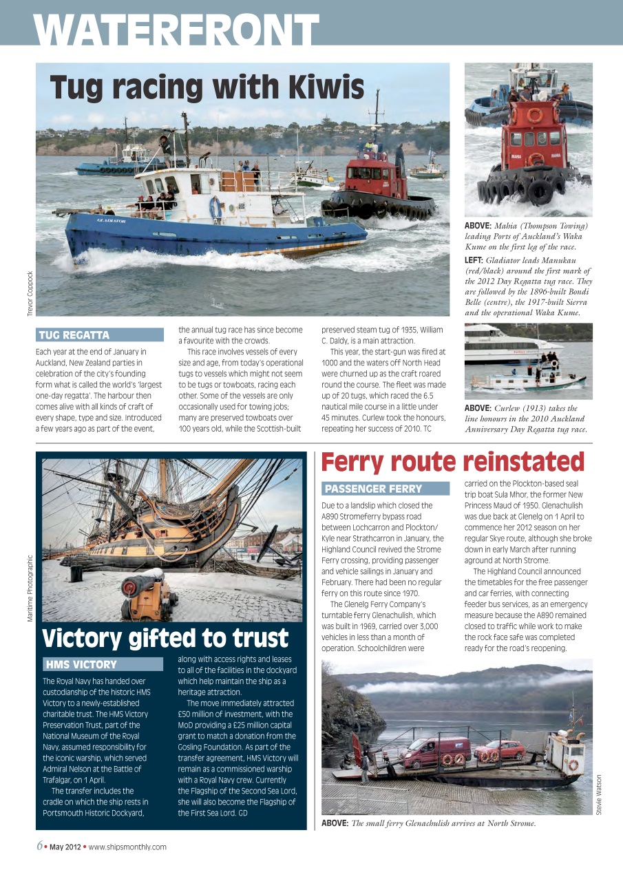 Ships Monthly Preview Pages