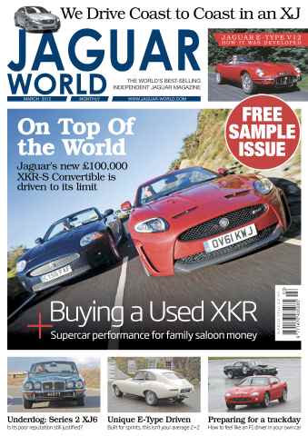 Jaguar World issue Jaguar World Monthly Free Sample