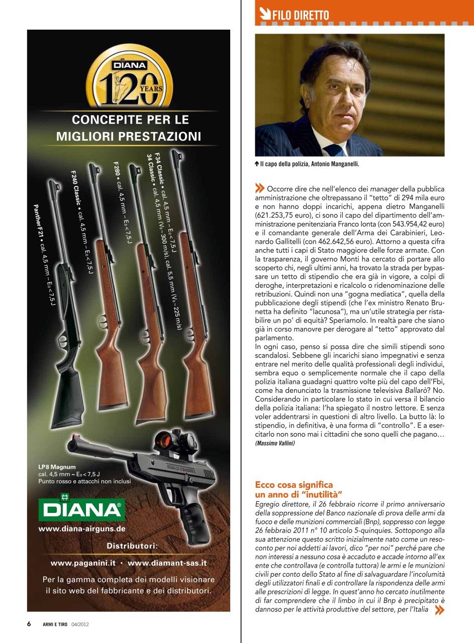 Armi E Tiro Preview Pages