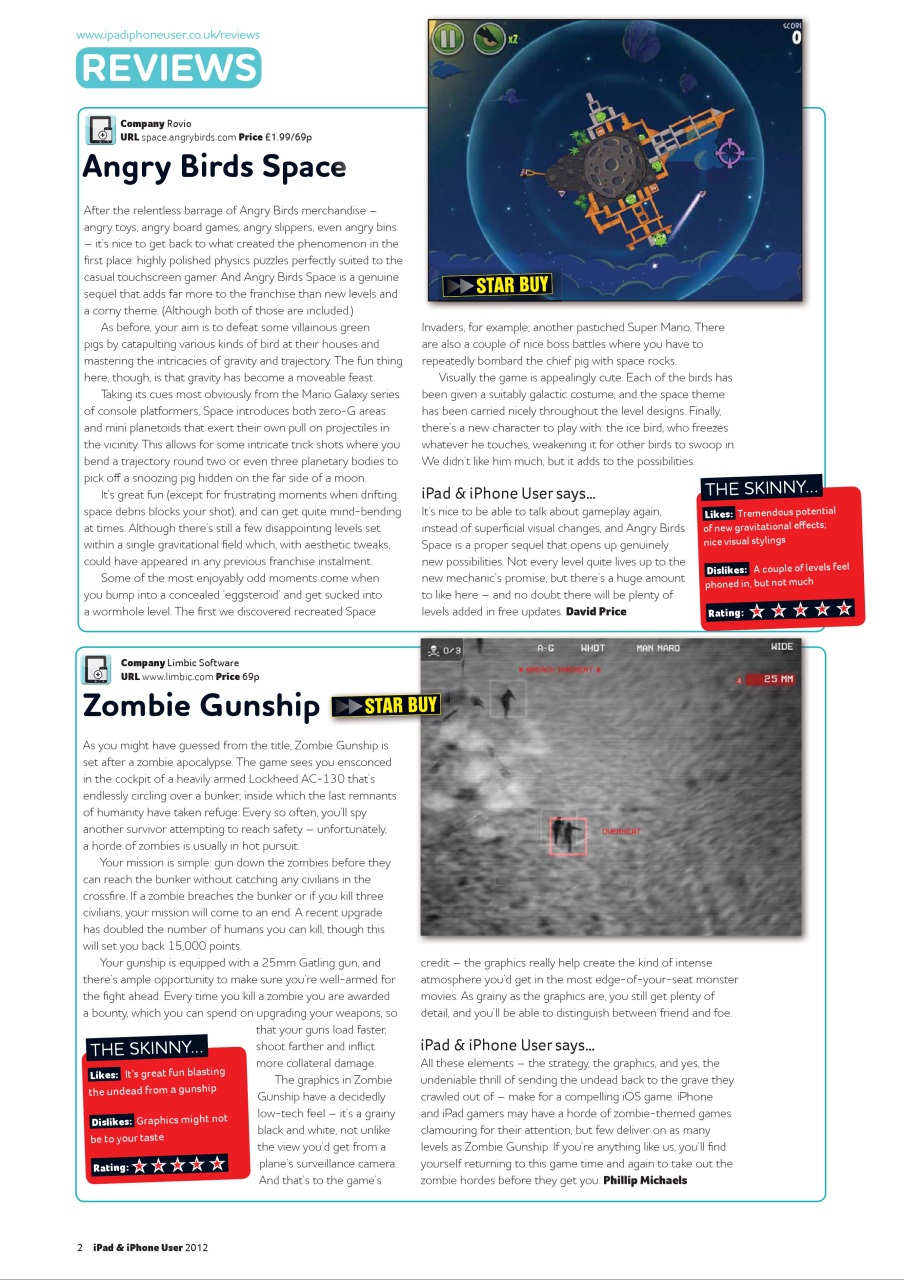 iPad and iPhone User Preview Pages