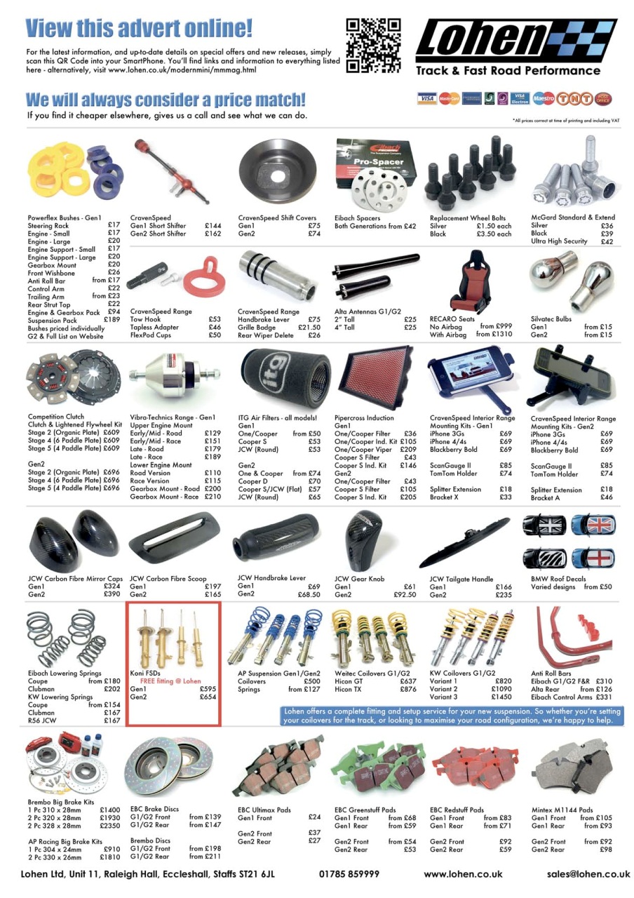 Performance Mini Preview Pages