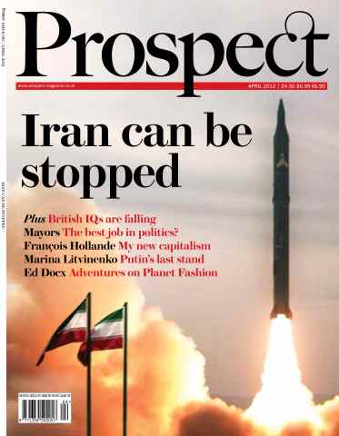 Prospect Magazine issue 193. April 2012