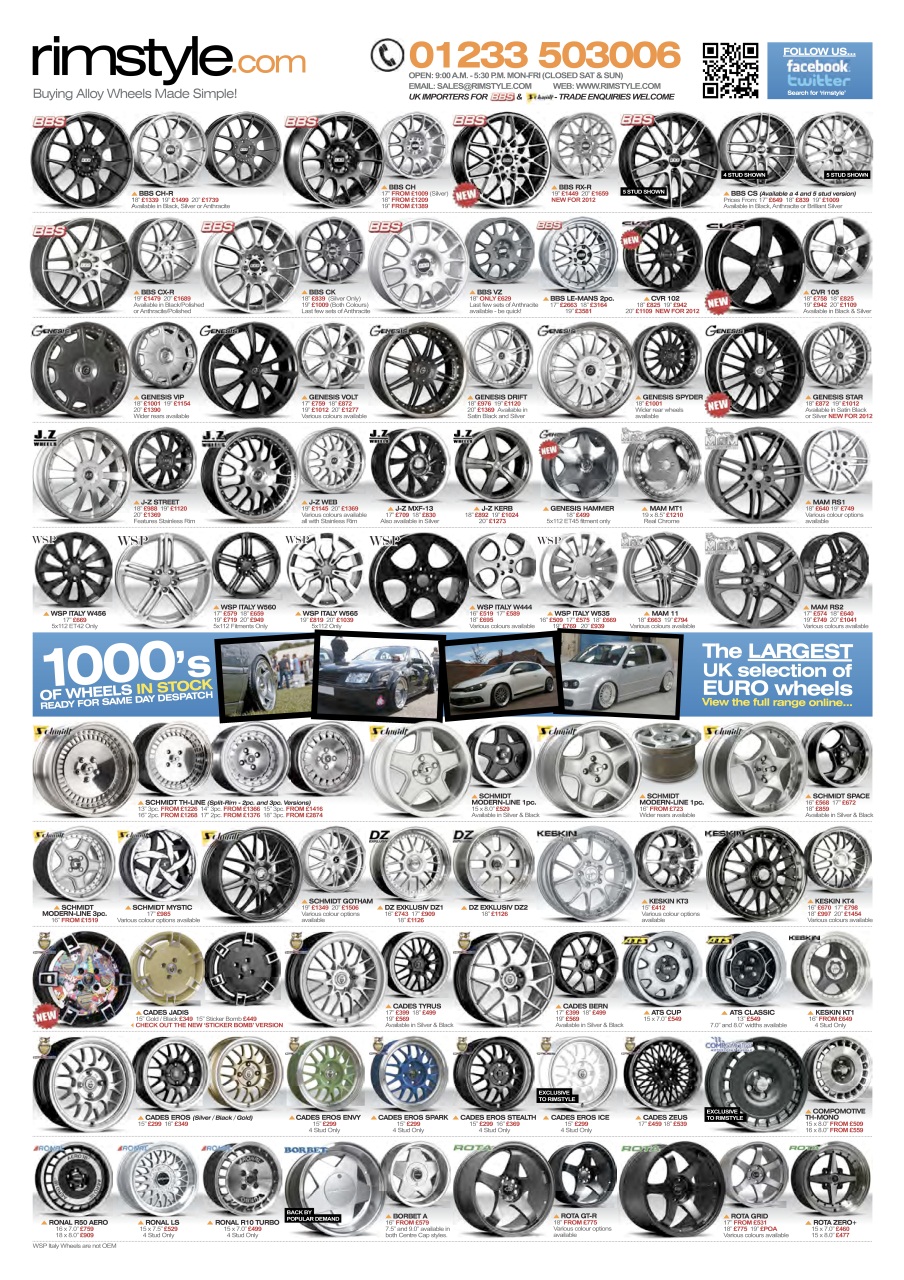 Volkswagen Golf + Preview Pages