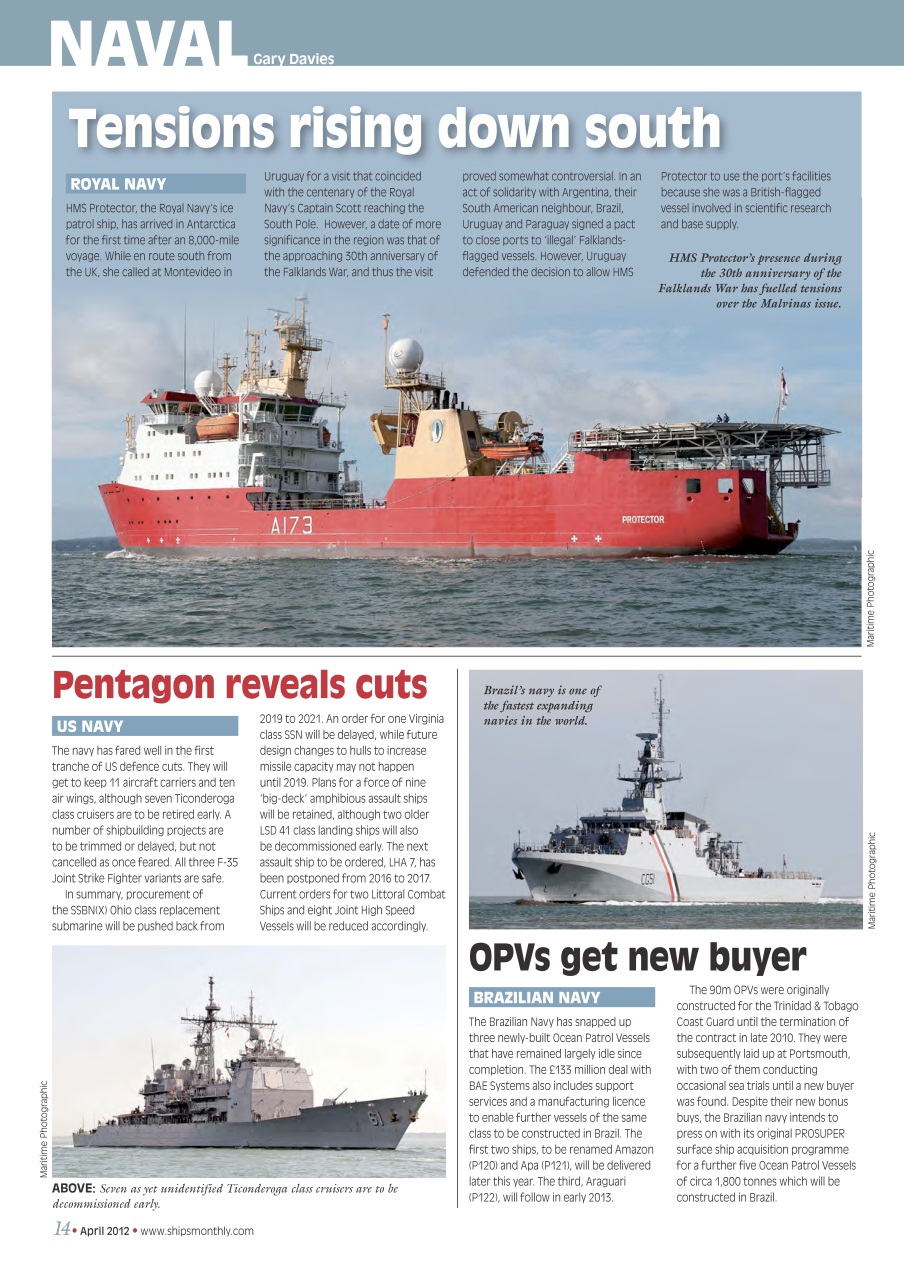 Ships Monthly Preview Pages