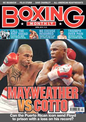 Boxing Monthly issue Boxing Monthly April 2012