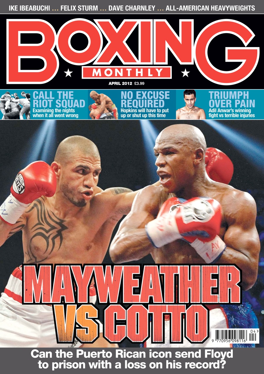 Boxing Monthly Preview Pages
