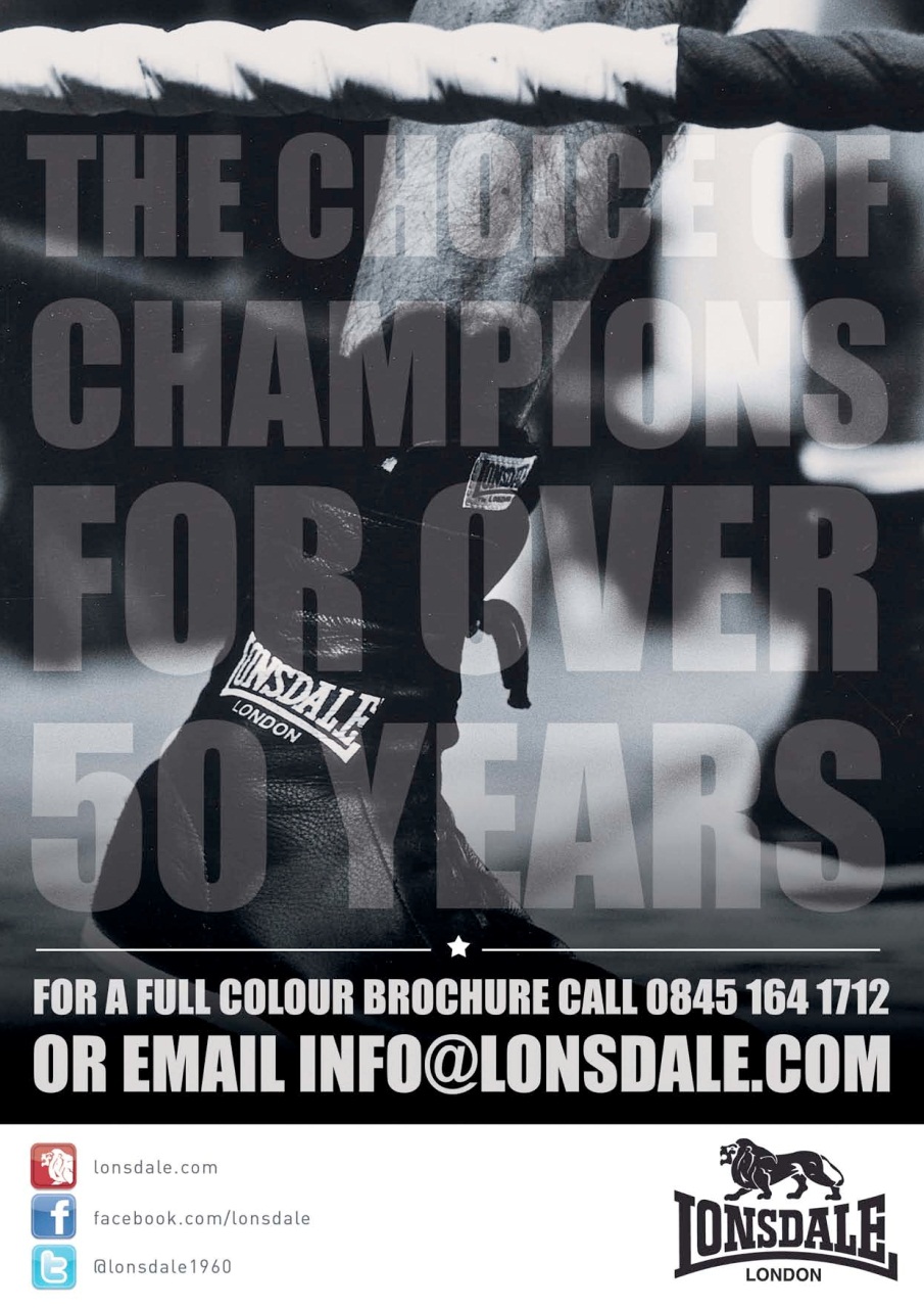 Boxing Monthly Preview Pages