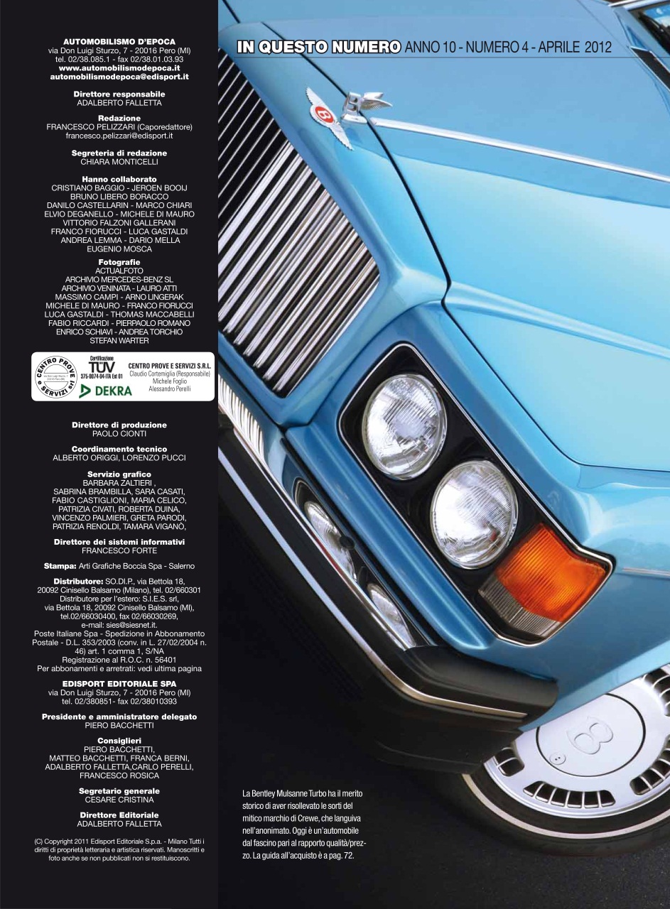 Automobilismo d'Epoca Preview Pages