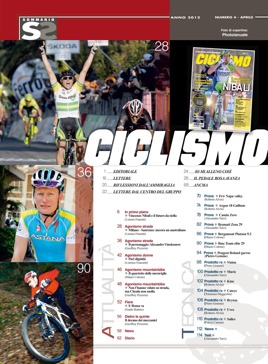 Ciclismo Preview Pages