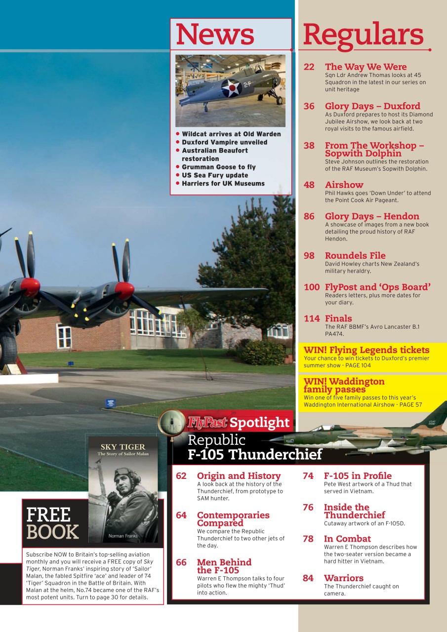 FlyPast Preview Pages