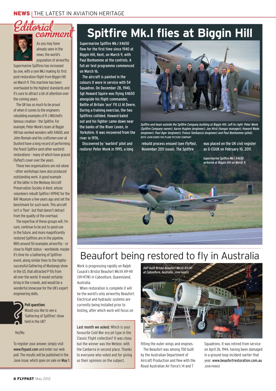 FlyPast Preview Pages