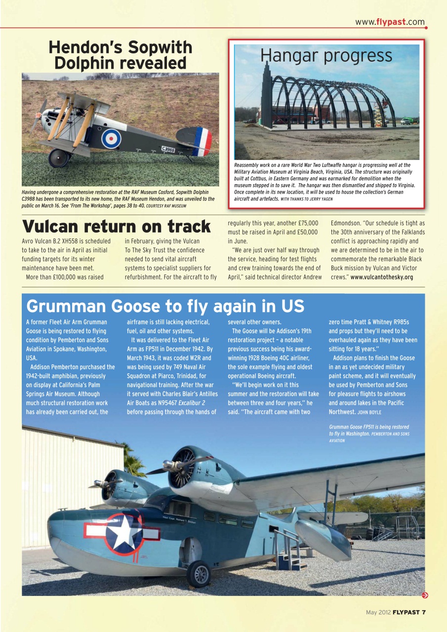 FlyPast Preview Pages