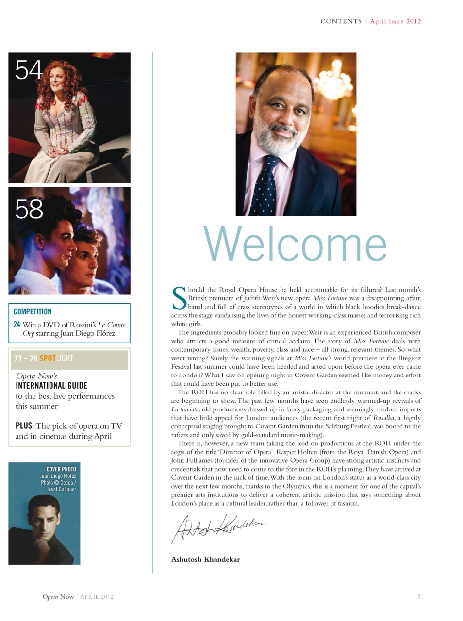 Opera Now Preview Pages