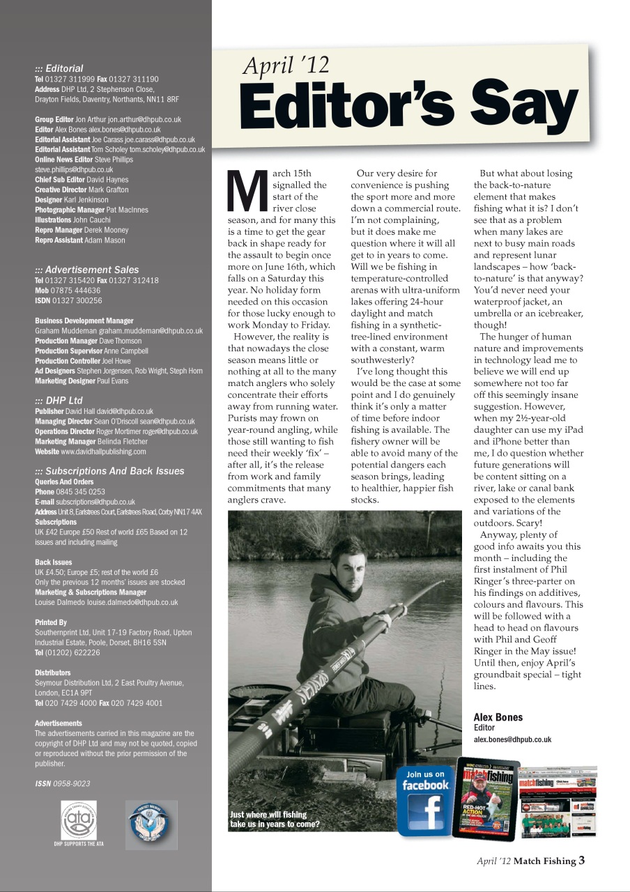 Match Fishing Preview Pages