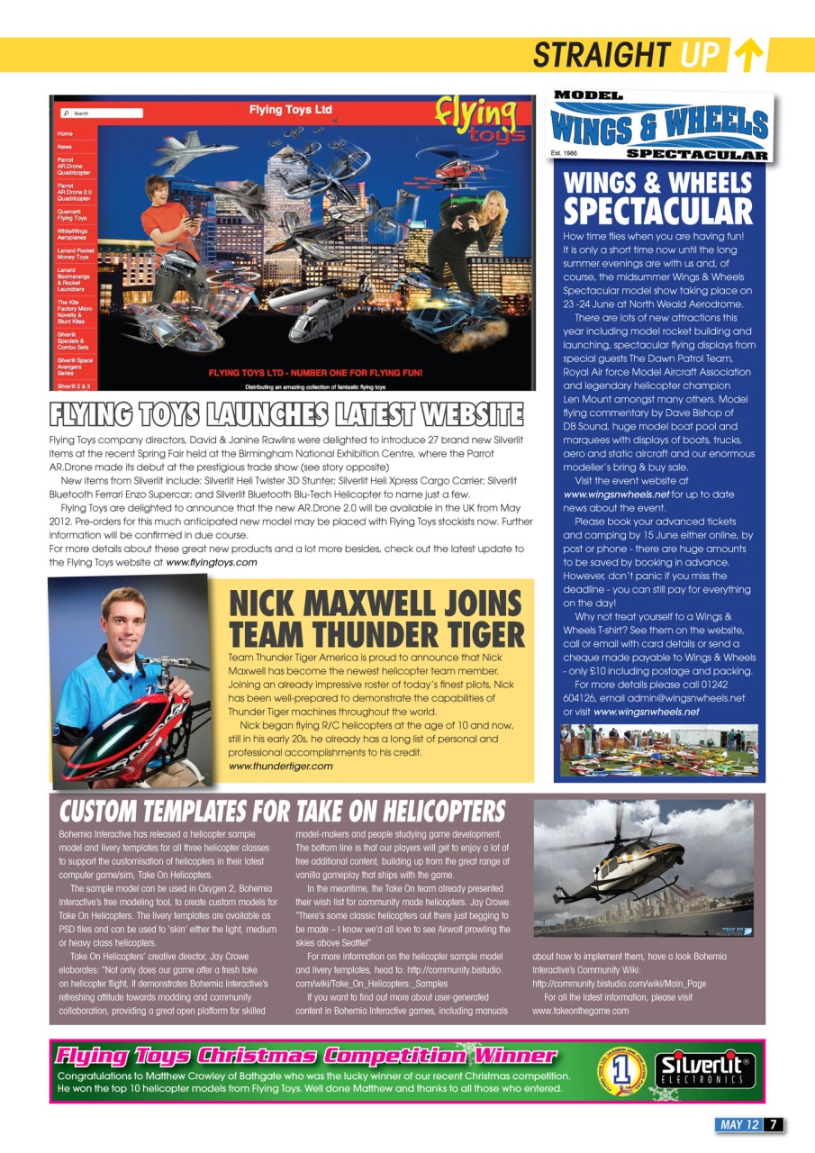 Radio Control Rotor World Preview Pages