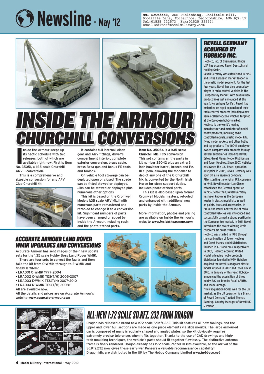 Model Military International Preview Pages