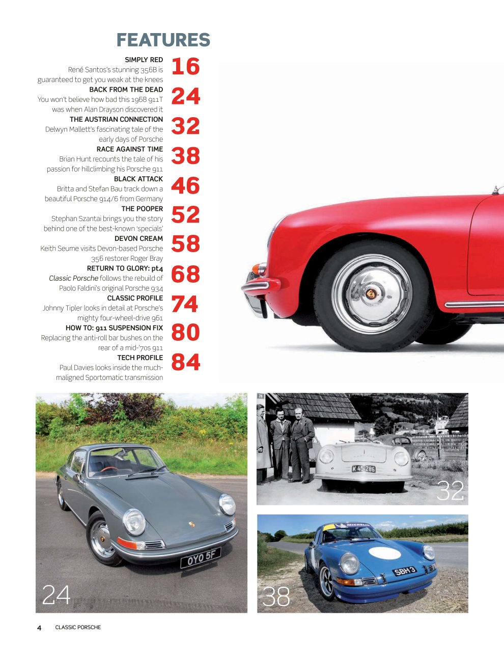 Classic Porsche Preview Pages