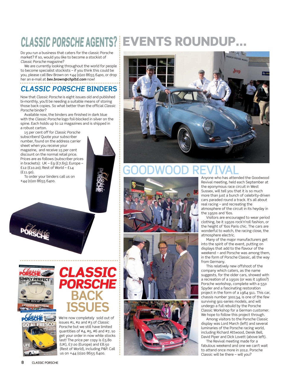 Classic Porsche Preview Pages