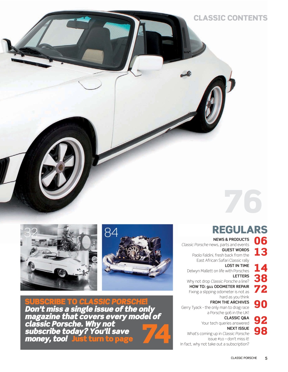 Classic Porsche Preview Pages