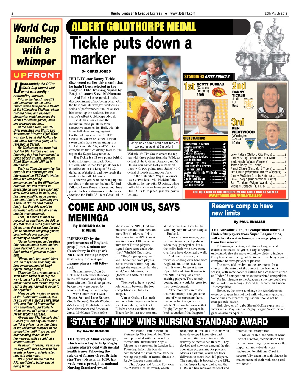 League Express Preview Pages