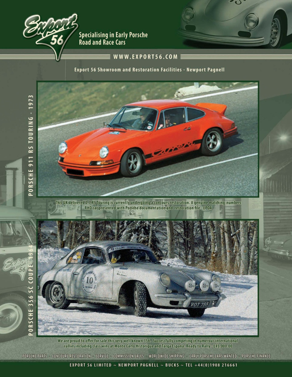 Classic Porsche Preview Pages