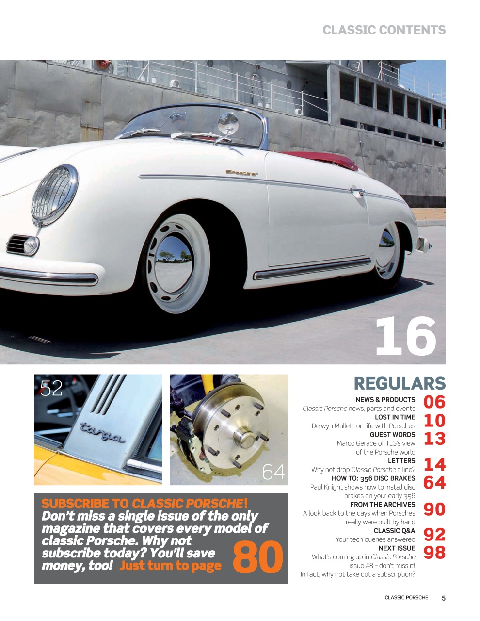Classic Porsche Preview Pages