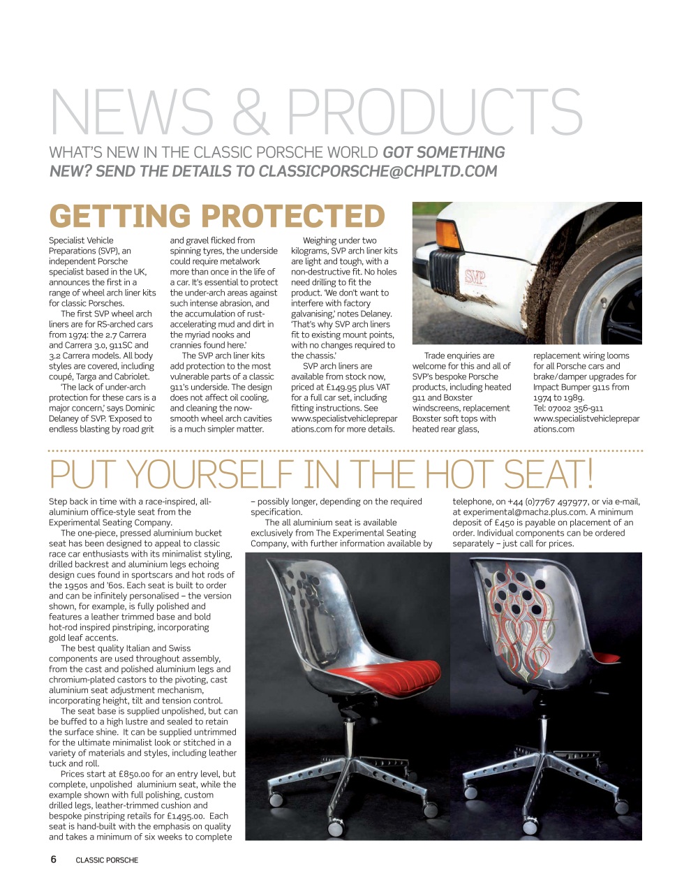 Classic Porsche Preview Pages