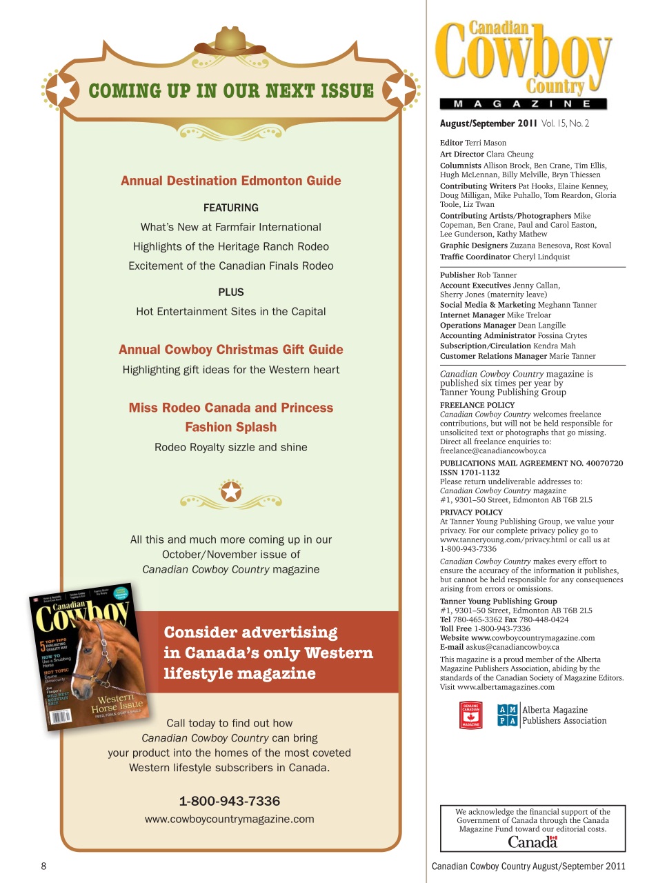 Canadian Cowboy Country Preview Pages