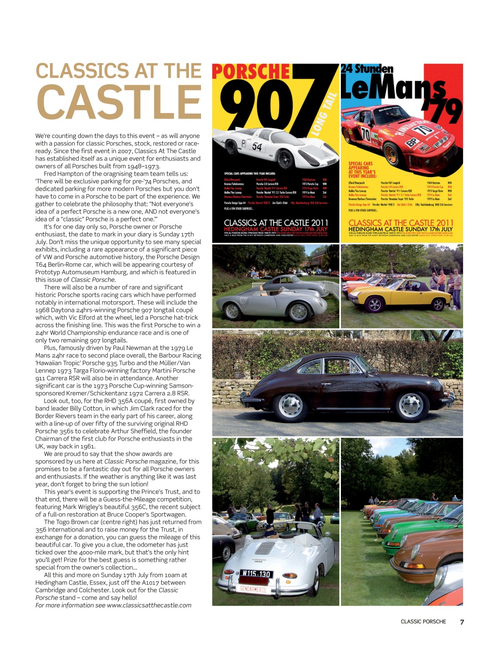 Classic Porsche Preview Pages