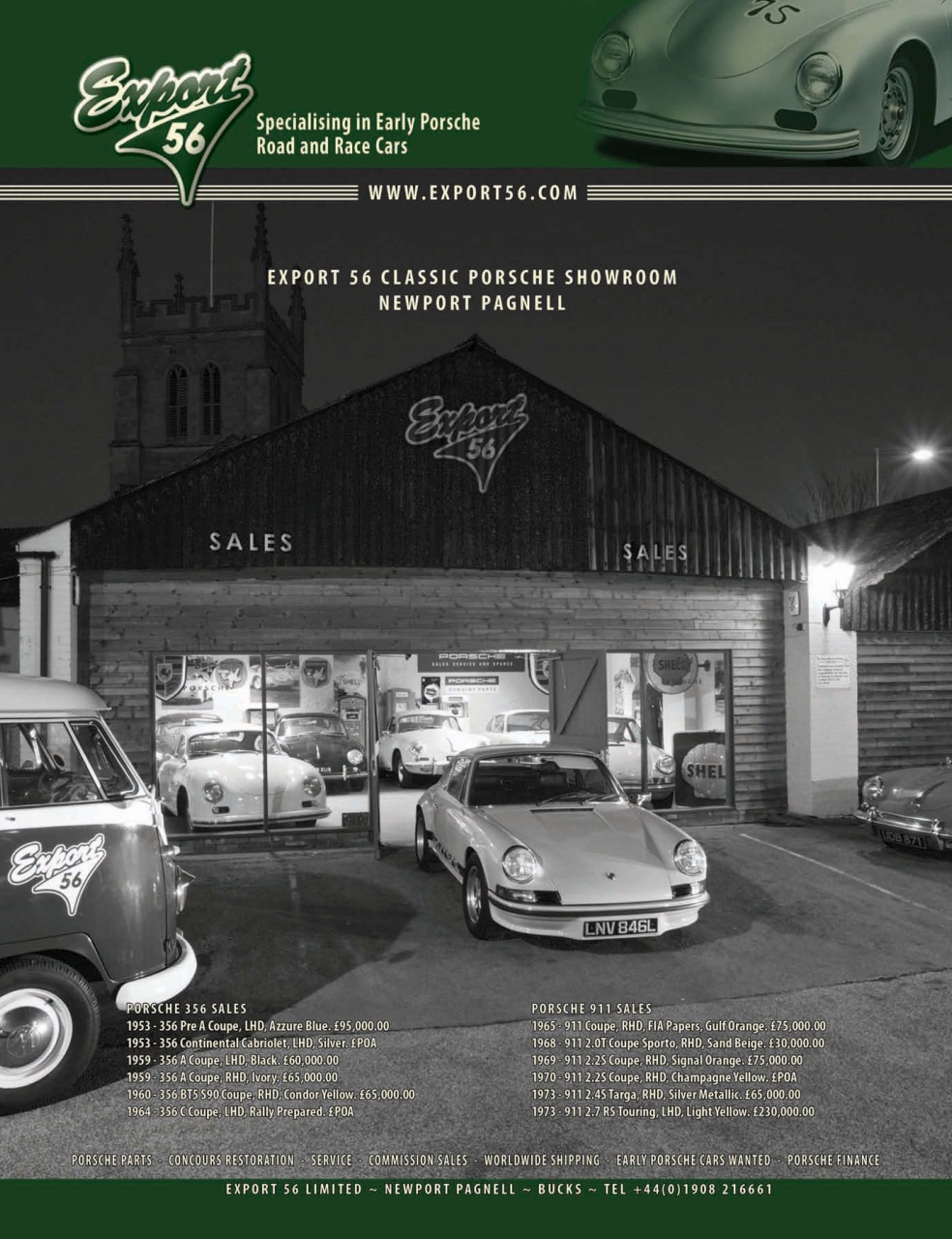 Classic Porsche Preview Pages