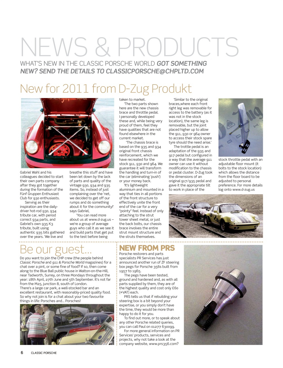 Classic Porsche Preview Pages