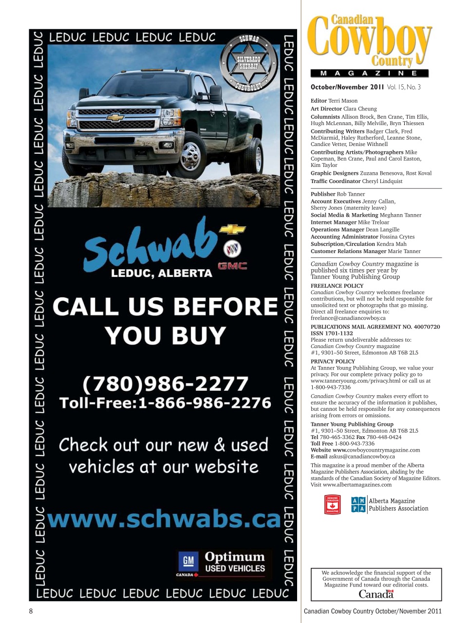 Canadian Cowboy Country Preview Pages