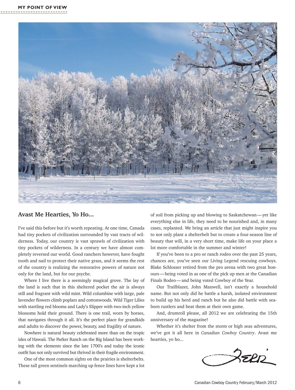 Canadian Cowboy Country Preview Pages