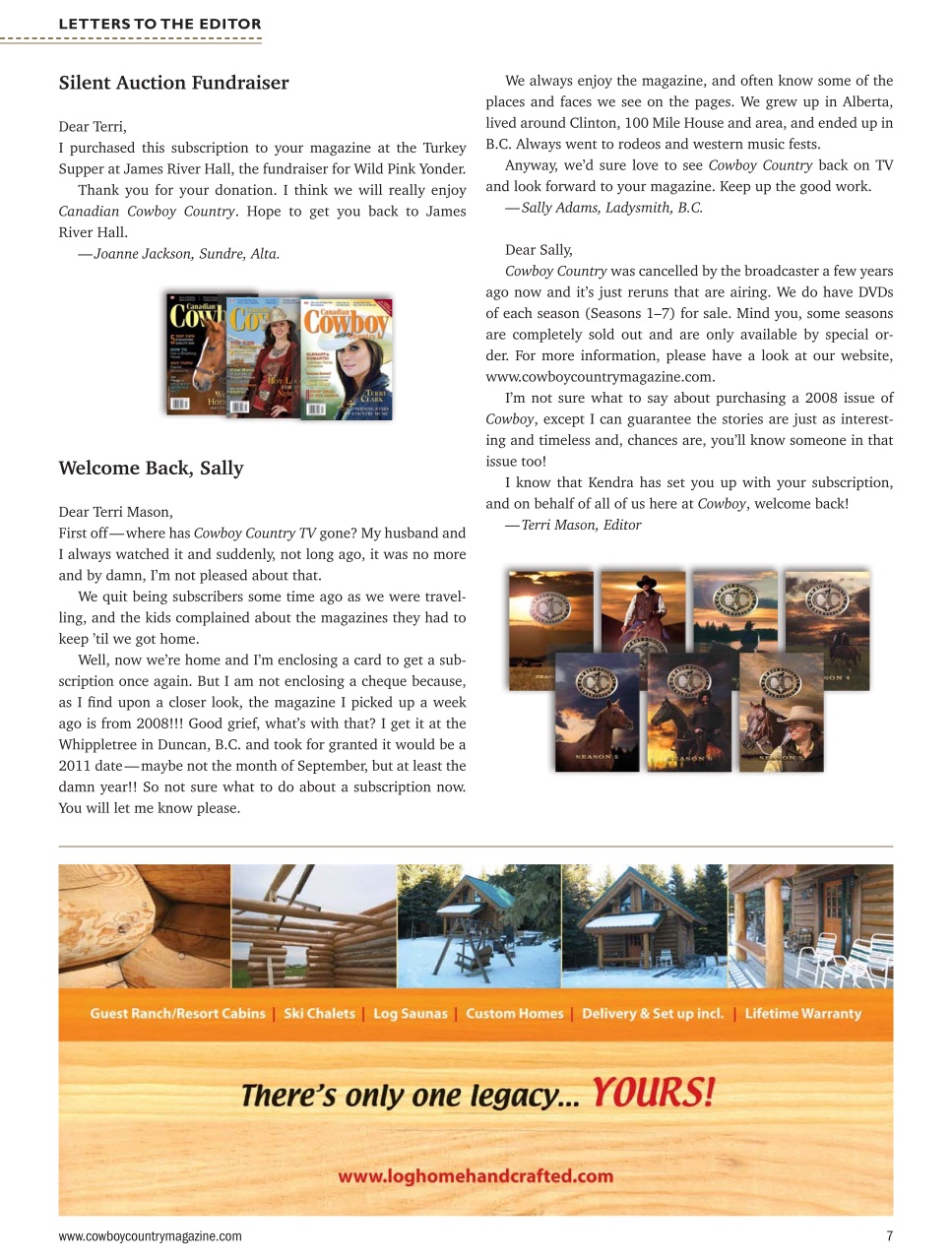 Canadian Cowboy Country Preview Pages