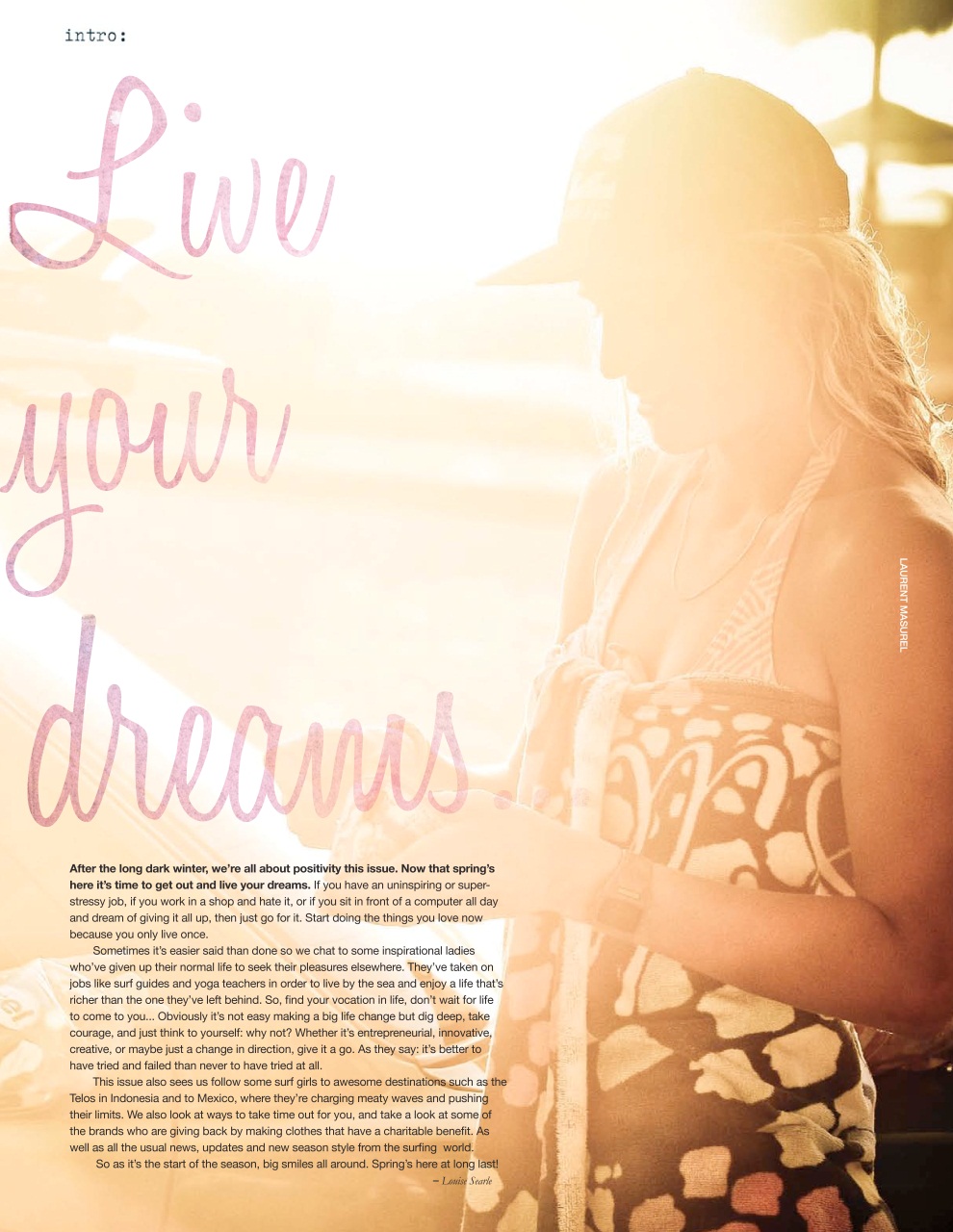 SurfGirl Magazine Preview Pages
