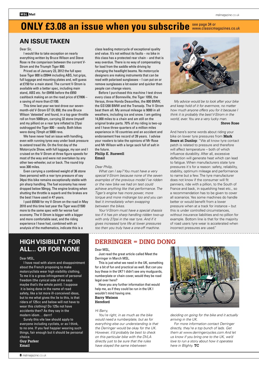 Motorcycle Sport & Leisure Preview Pages
