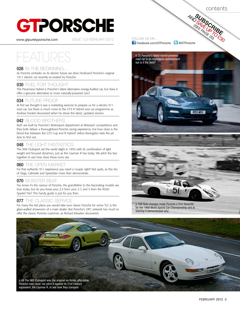 GT Porsche Preview Pages
