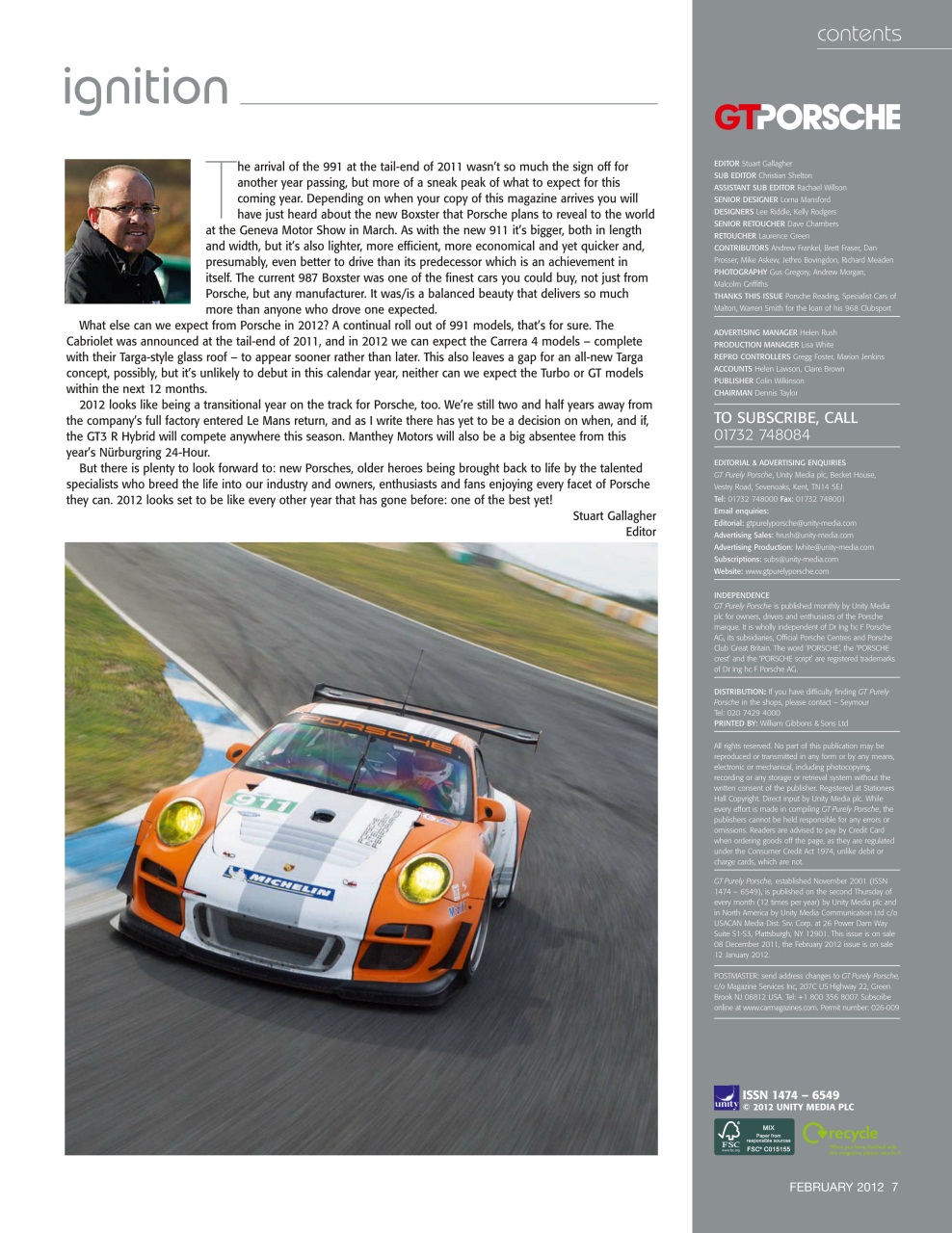 GT Porsche Preview Pages