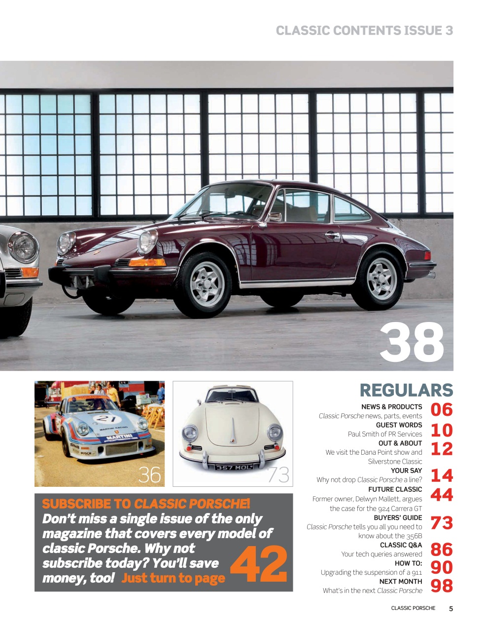 Classic Porsche Preview Pages