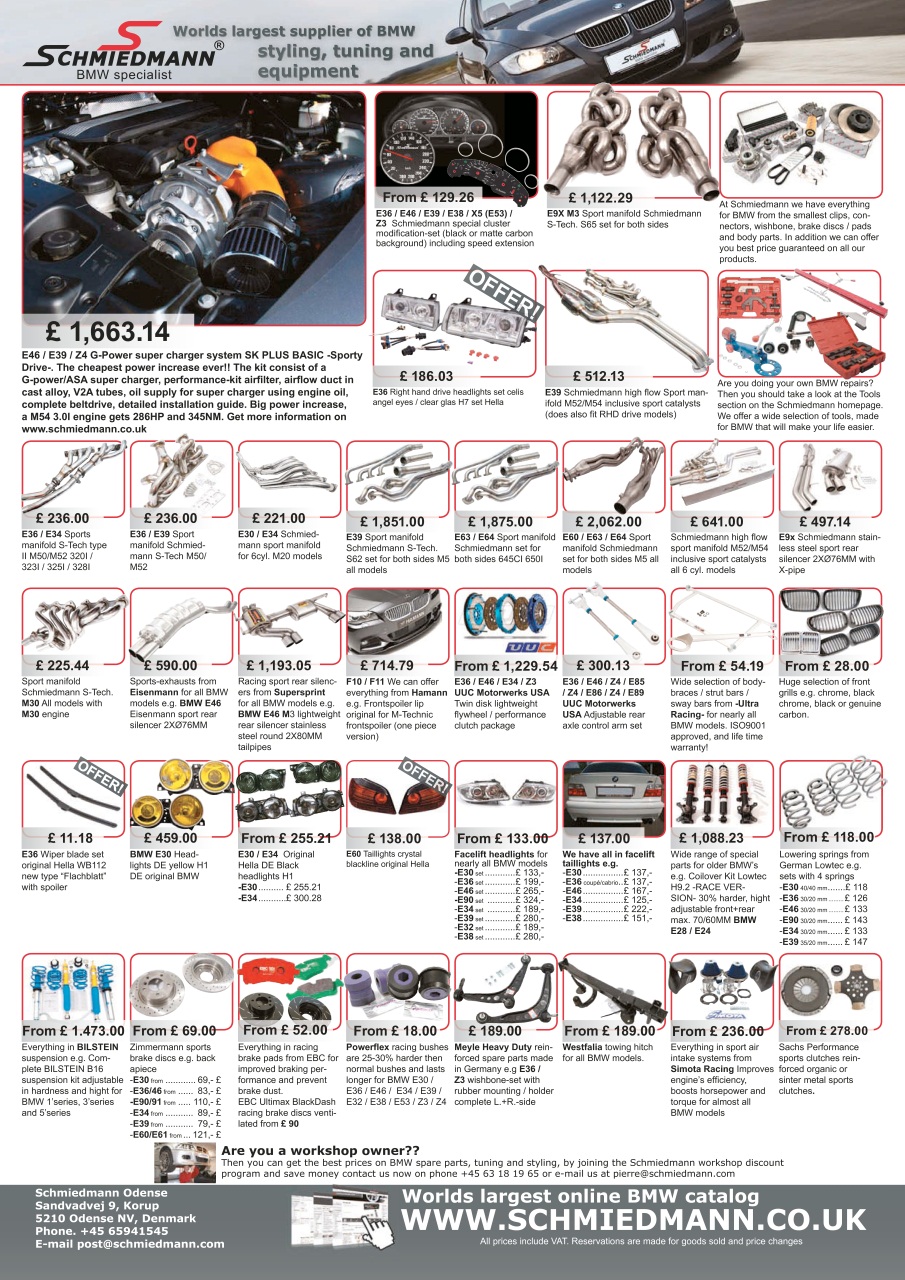 Performance BMW Preview Pages
