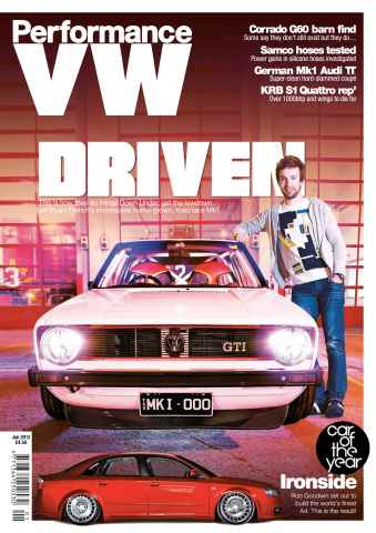 Performance VW issue January 2012