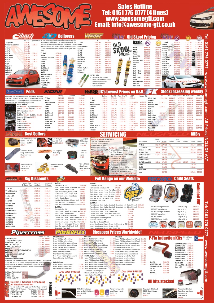 Performance VW Preview Pages