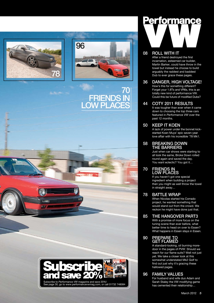 Performance VW Preview Pages