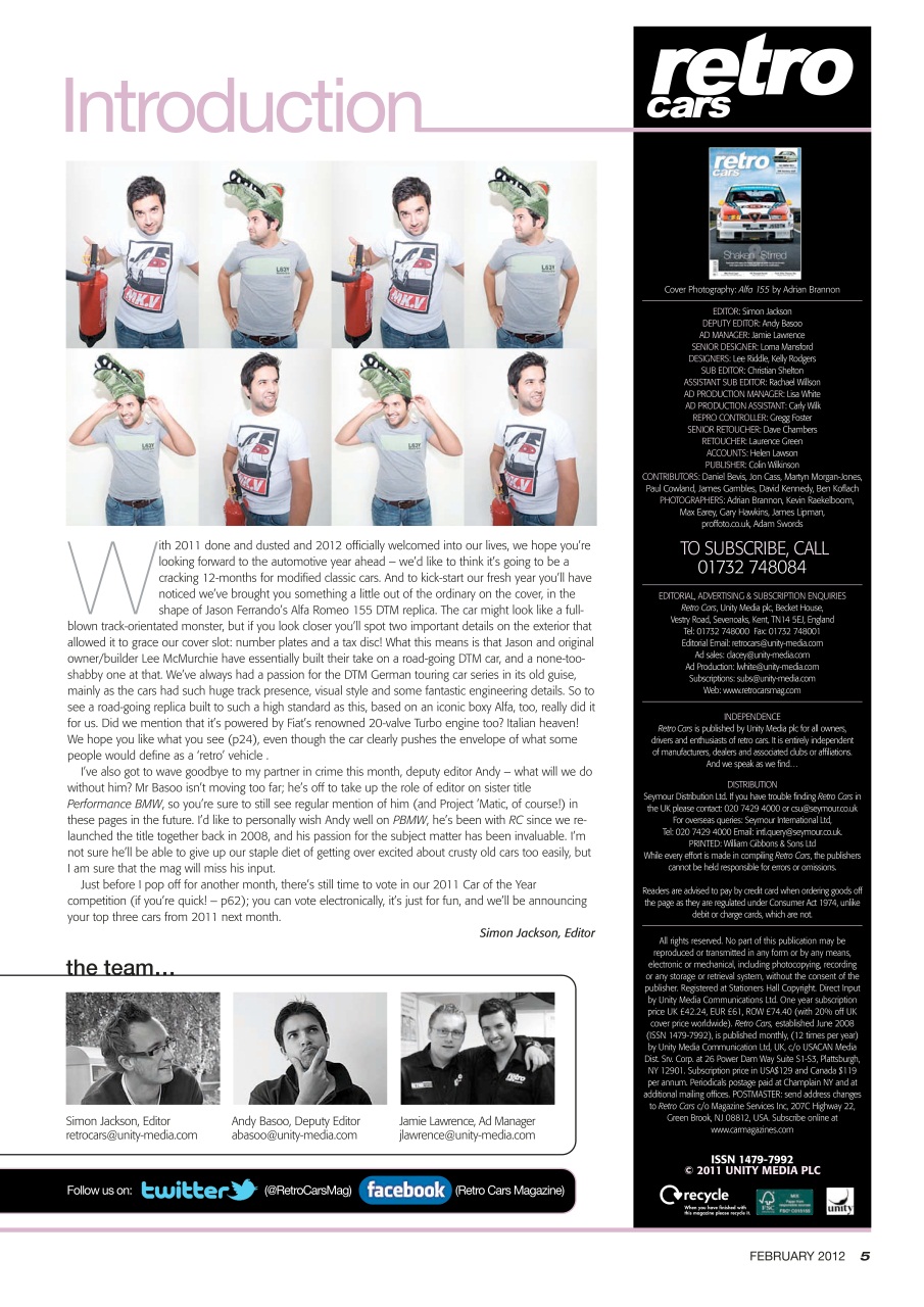 Retro Cars Preview Pages