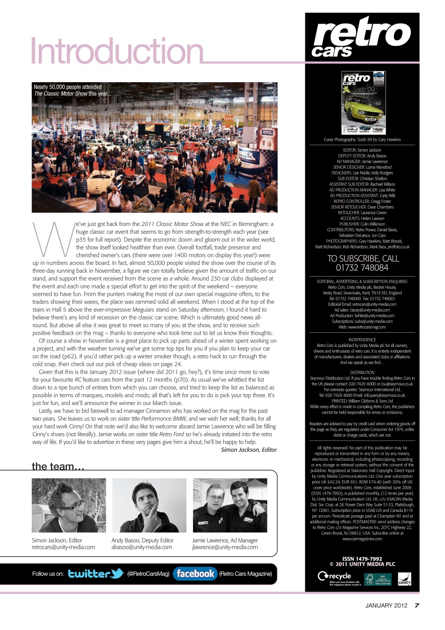 Retro Cars Preview Pages