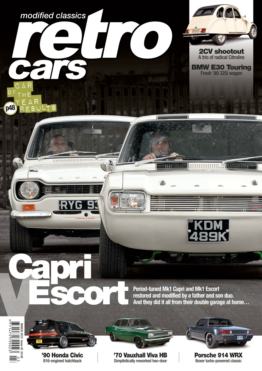 Retro Cars Preview Pages